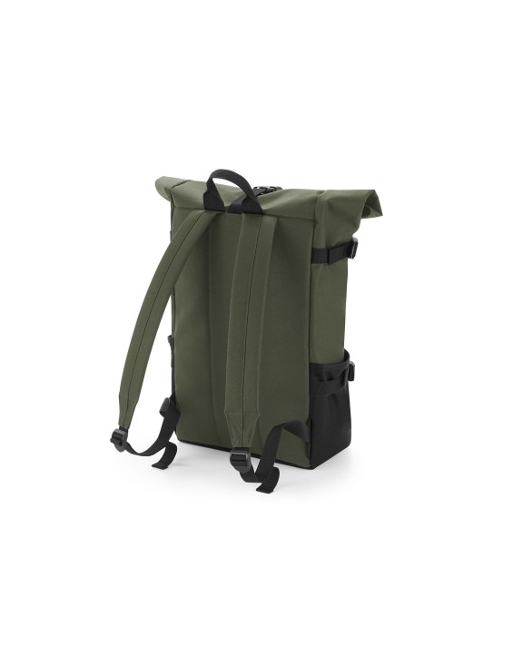 Tassen & Zakken BAG BASE BLOCK ROLL-TOP BACKPACK voor bedrukking &amp; borduring