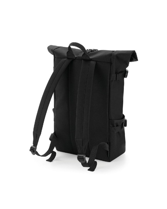 Tassen & Zakken BAG BASE BLOCK ROLL-TOP BACKPACK voor bedrukking &amp; borduring