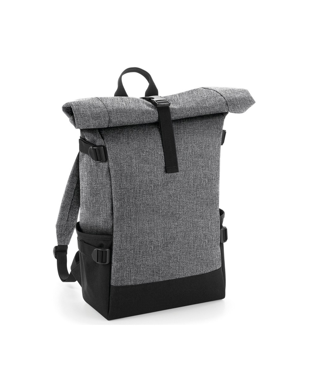 Tassen & Zakken BAG BASE BLOCK ROLL-TOP BACKPACK voor bedrukking &amp; borduring