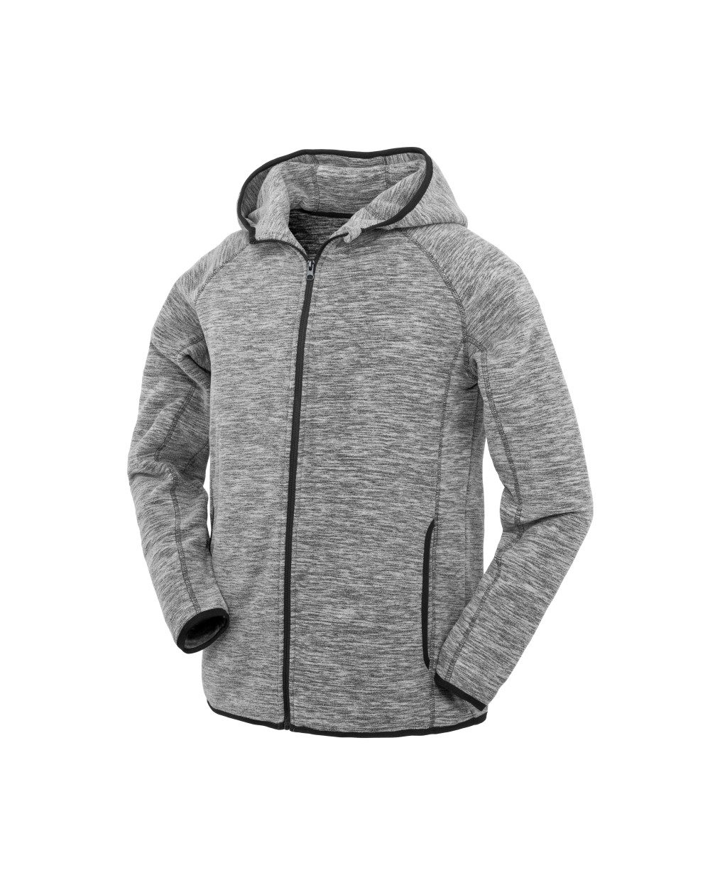Polar Fleeces SPIRO MENS MICROFLEECE HOODI voor bedrukking &amp; borduring