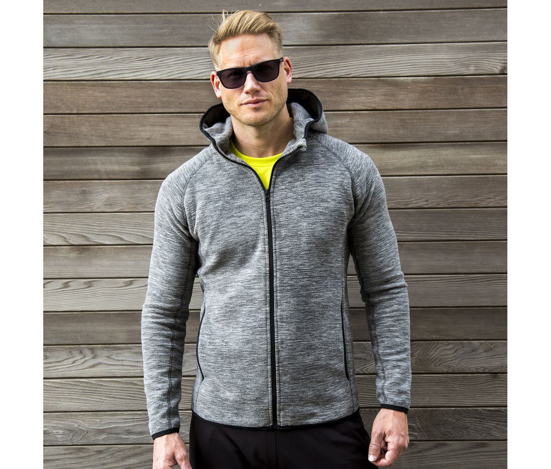 Polar Fleeces SPIRO MENS MICROFLEECE HOODI voor bedrukking &amp; borduring