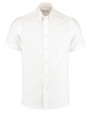 Chemises personnalisable KUSTOM KIT Tailored Fit Premium Oxford Shirt SSL