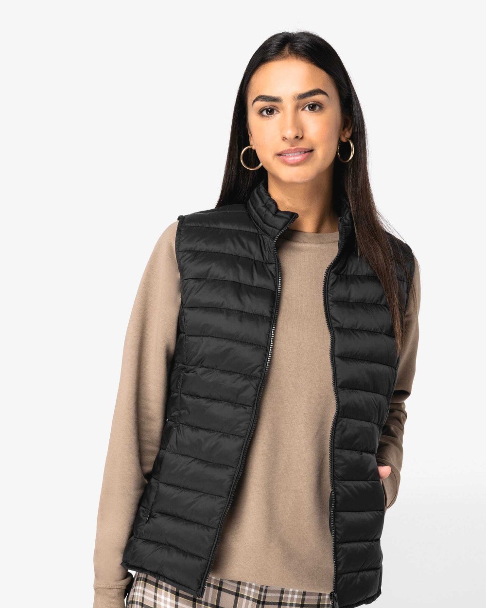 NATIVE SPIRIT Leichter umweltfreundlicher Bodywarmer für Damen Jacken personalisierbar