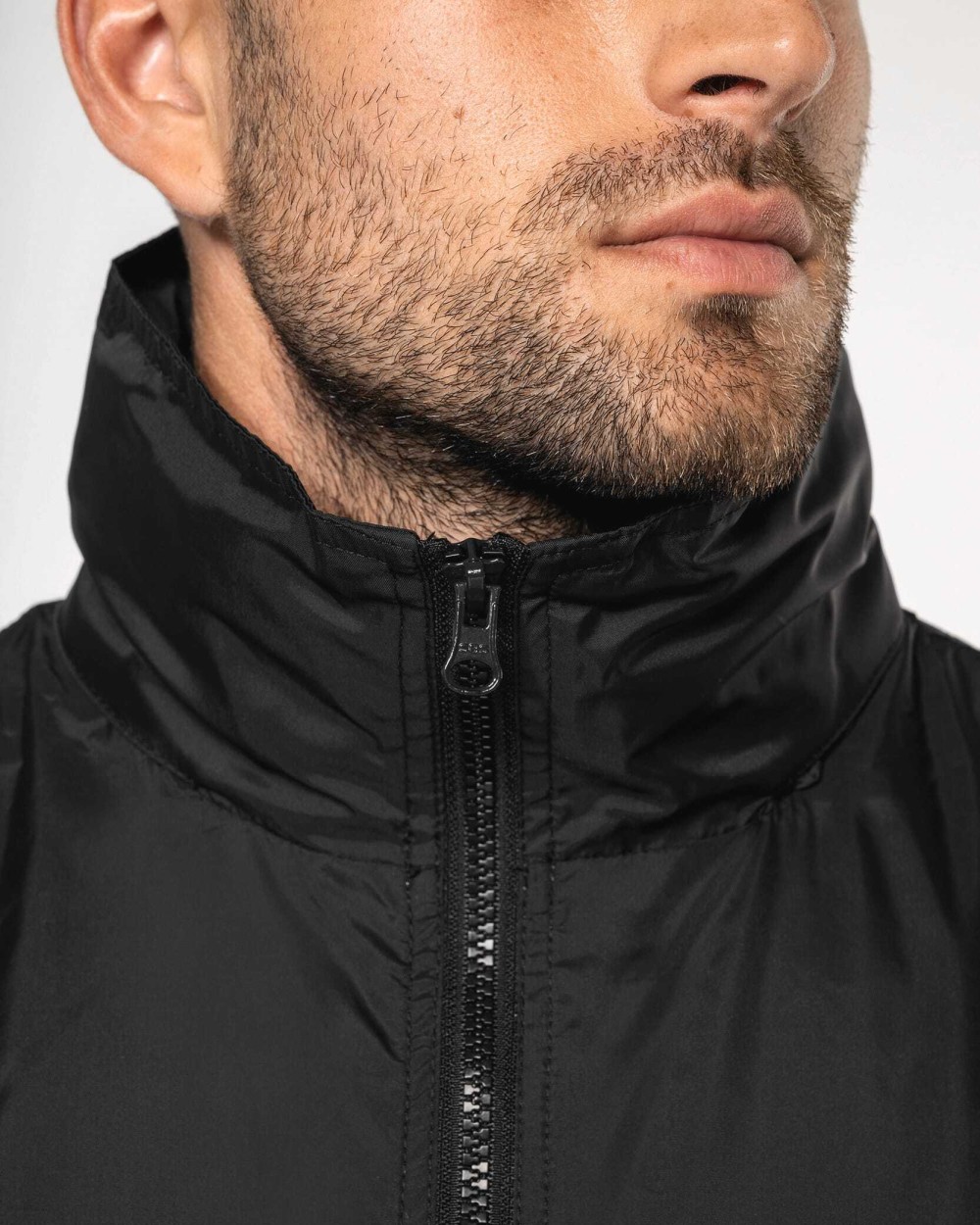 KARIBAN Gefütterte Windjacke für Herren Jacken personalisierbar