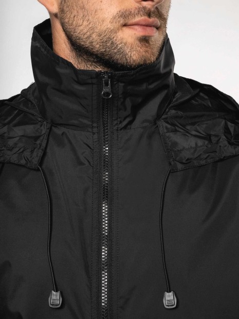 Vestes à personnaliser KARIBAN Coupe-vent doublé homme 