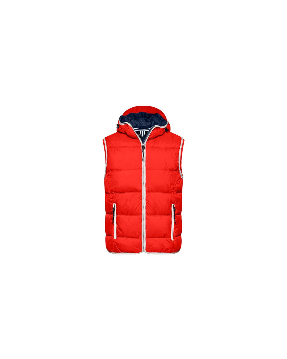 JAMES & NICHOLSON Men`s Maritime Vest Jacken personalisierbar