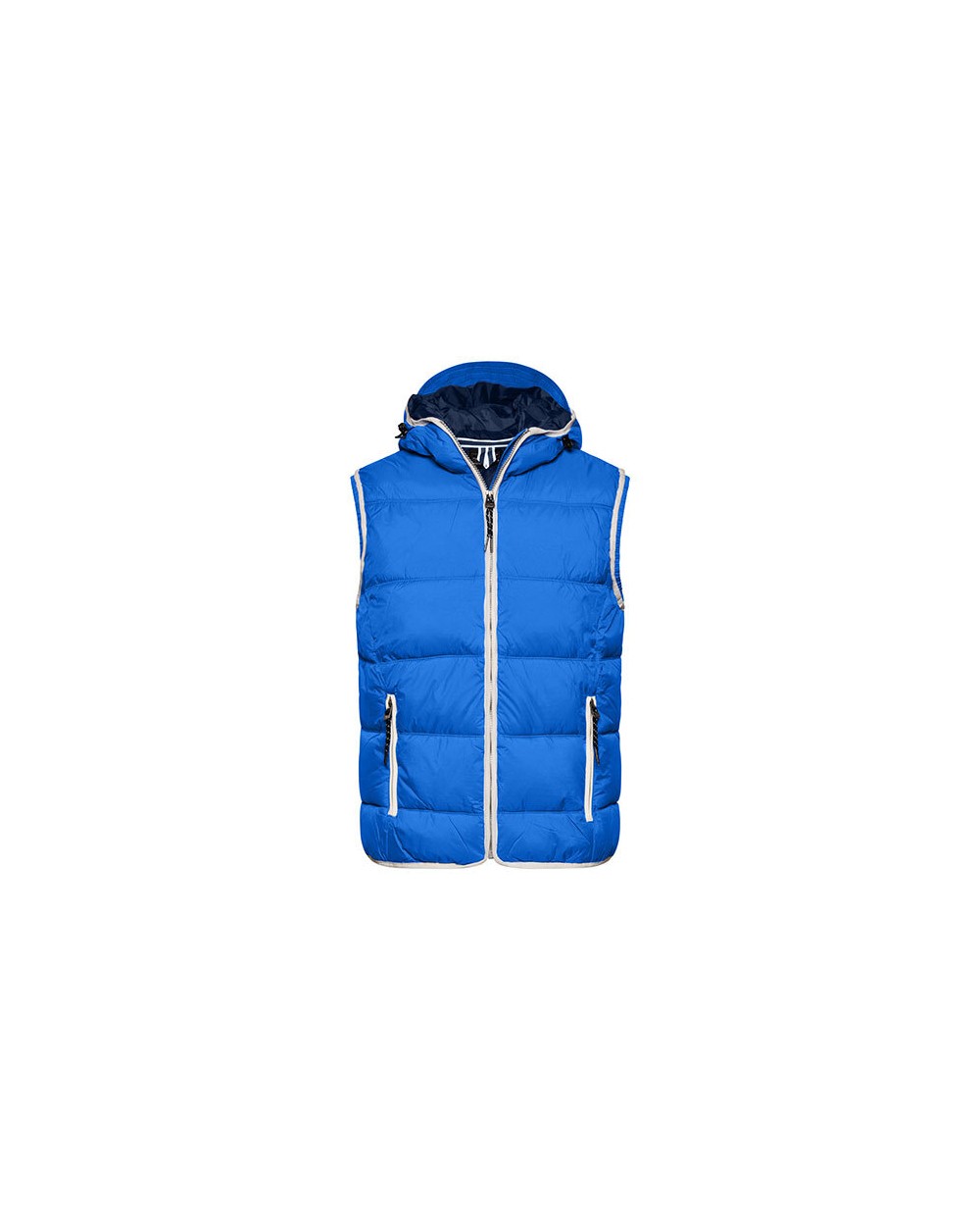 Jassen JAMES & NICHOLSON Men`s Maritime Vest voor bedrukking &amp; borduring