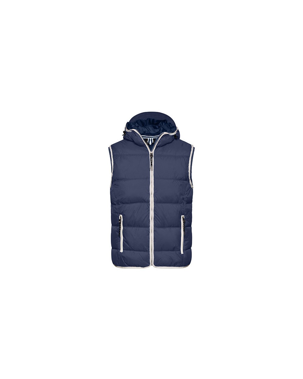 JAMES & NICHOLSON Men`s Maritime Vest Jacken personalisierbar