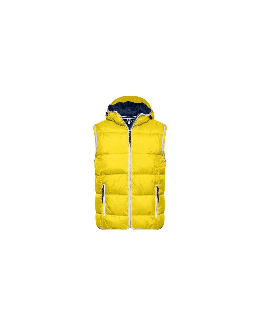 Jassen JAMES & NICHOLSON Men`s Maritime Vest voor bedrukking &amp; borduring
