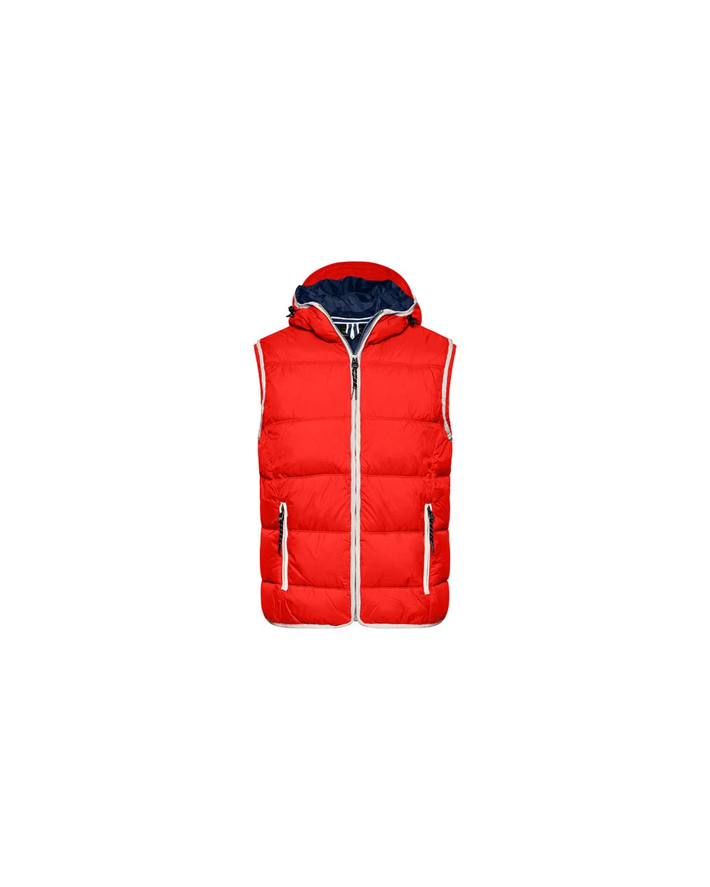 JAMES & NICHOLSON Men`s Maritime Vest Jacken personalisierbar