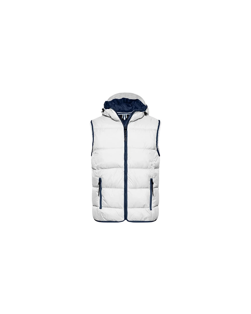 JAMES & NICHOLSON Men`s Maritime Vest Jacken personalisierbar