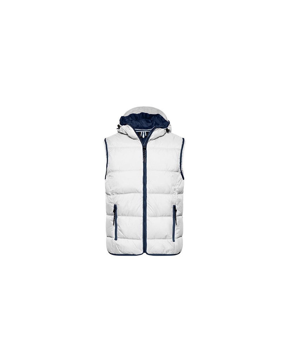 JAMES & NICHOLSON Men`s Maritime Vest Jacken personalisierbar