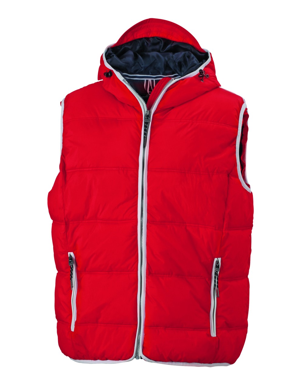 Jassen JAMES & NICHOLSON Men`s Maritime Vest voor bedrukking &amp; borduring