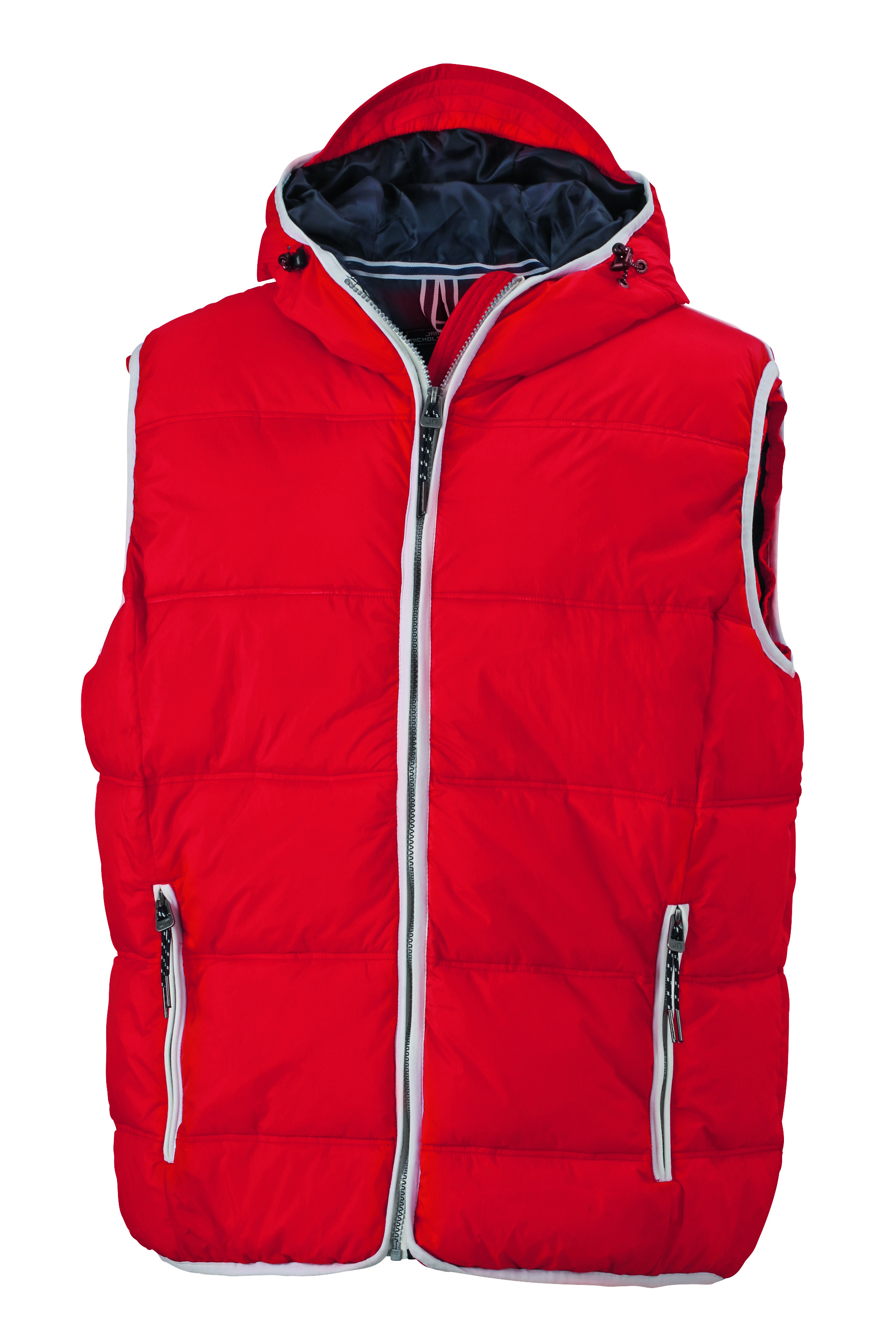 Jassen JAMES & NICHOLSON Men`s Maritime Vest voor bedrukking &amp; borduring