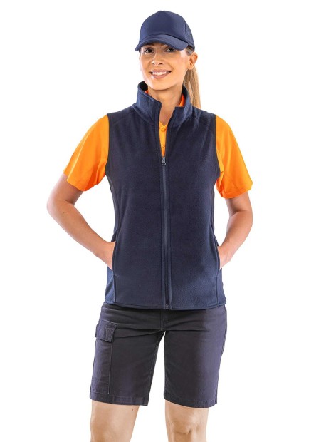 Laines polaires à personnaliser RESULT Gilet micro polaire 