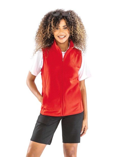 Laines polaires à personnaliser RESULT Gilet micro polaire 