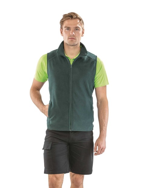 Laines polaires à personnaliser RESULT Gilet micro polaire 