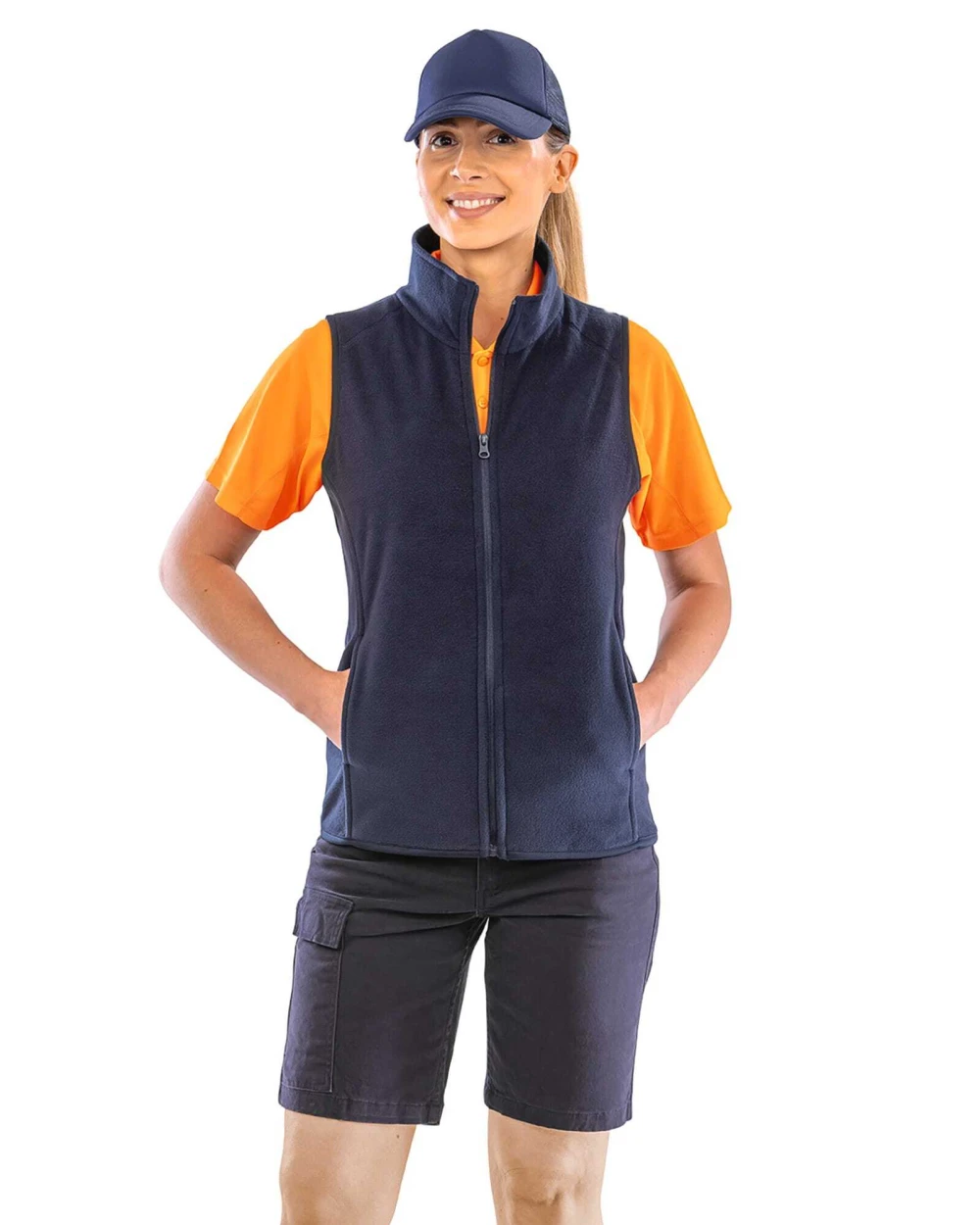 Laines polaires personnalisable RESULT Gilet micro polaire