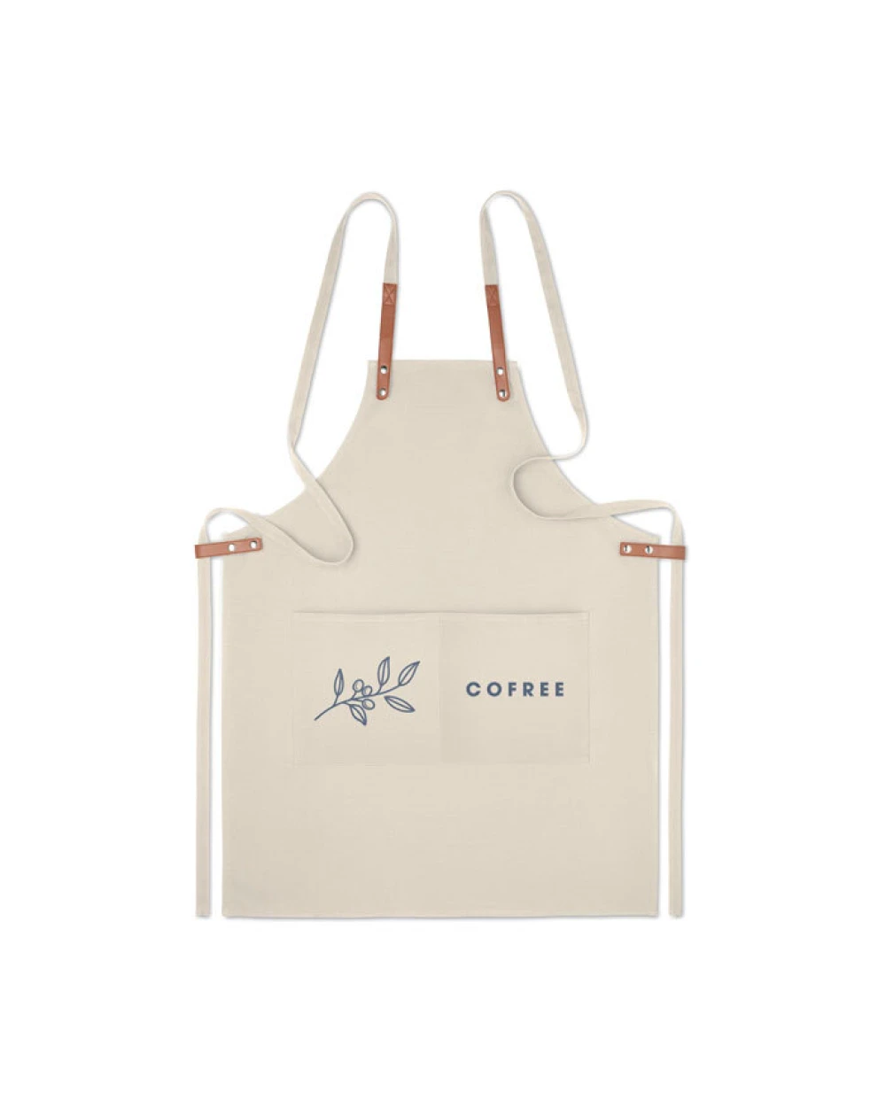 4DO Küchenschürze Organic Cotton Schürzen personalisierbar