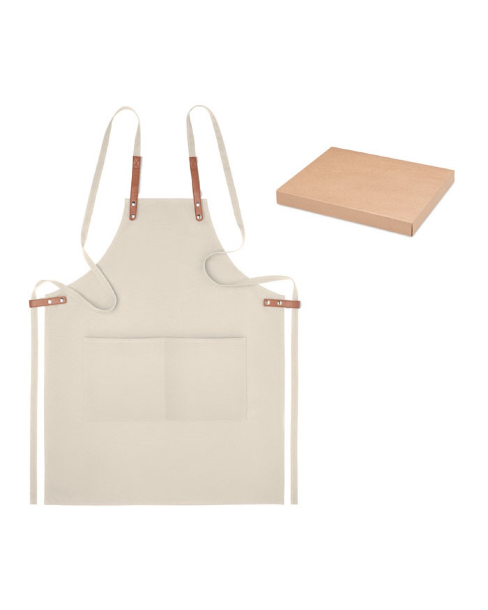 4DO Küchenschürze Organic Cotton Schürzen personalisierbar