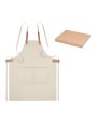 4DO Küchenschürze Organic Cotton Schürzen personalisierbar