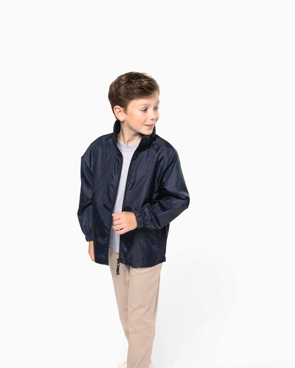 Jassen KARIBAN Kinderwindbreaker voor bedrukking &amp; borduring