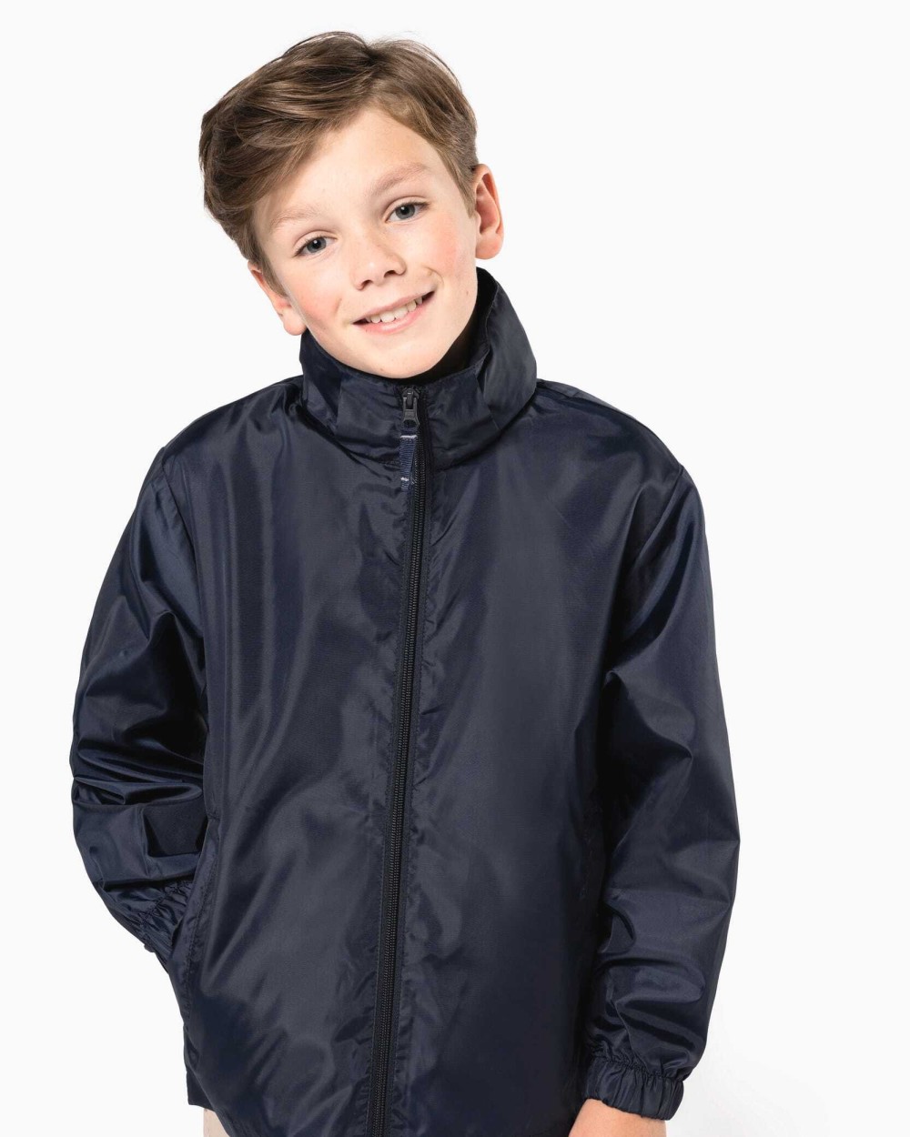 Vestes personnalisable KARIBAN Coupe-vent non doublé enfant