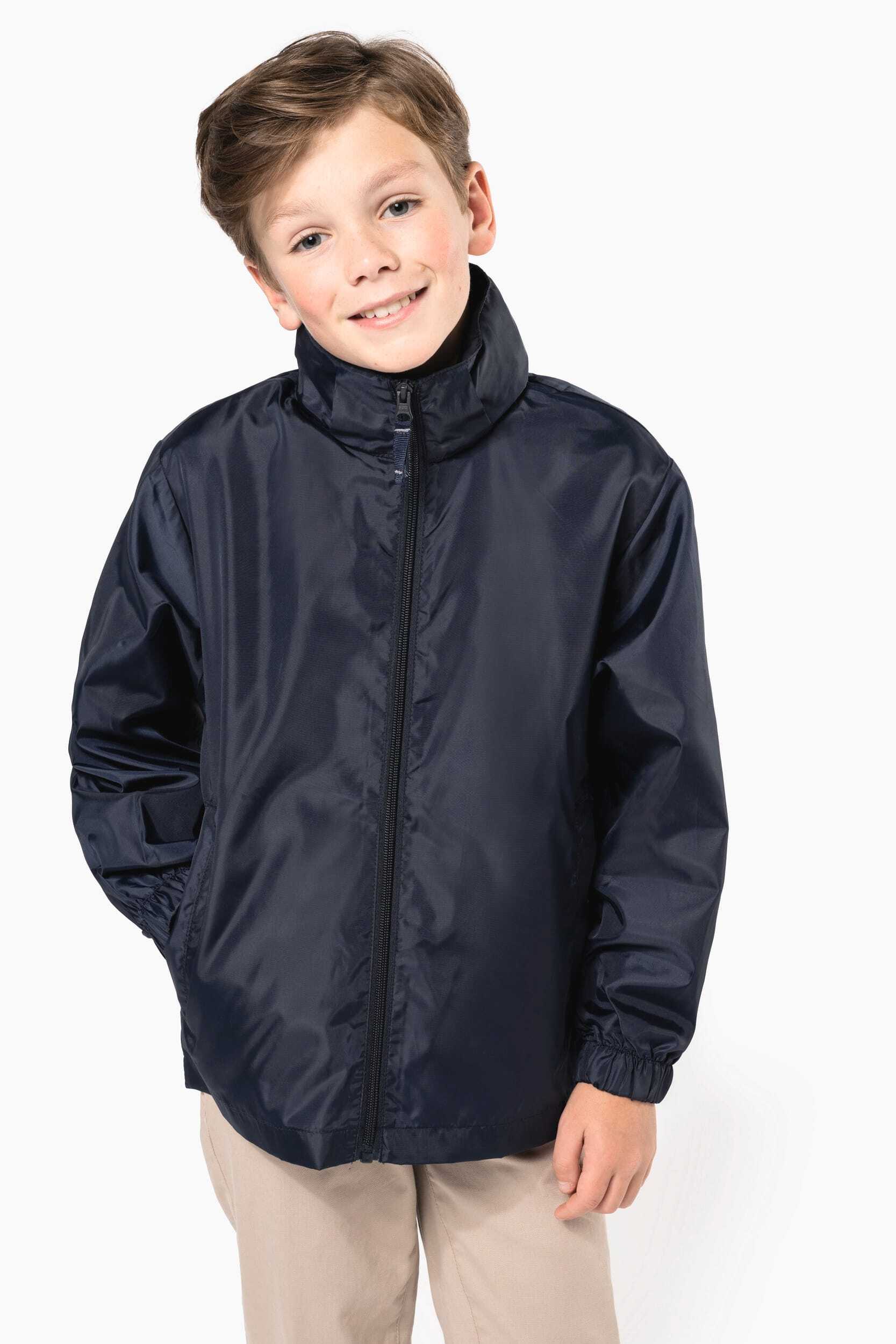 Vestes personnalisable KARIBAN Coupe-vent non doublé enfant