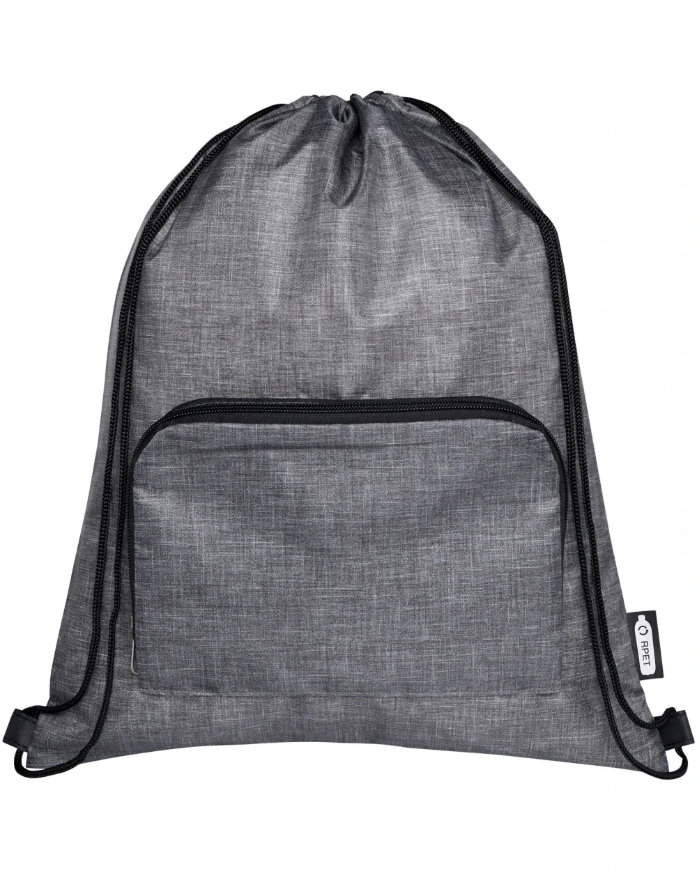 4DO Ash recycelter faltbarer Turnbeutel 7L Taschen personalisierbar