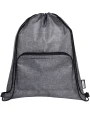 4DO Ash recycelter faltbarer Turnbeutel 7L Taschen personalisierbar