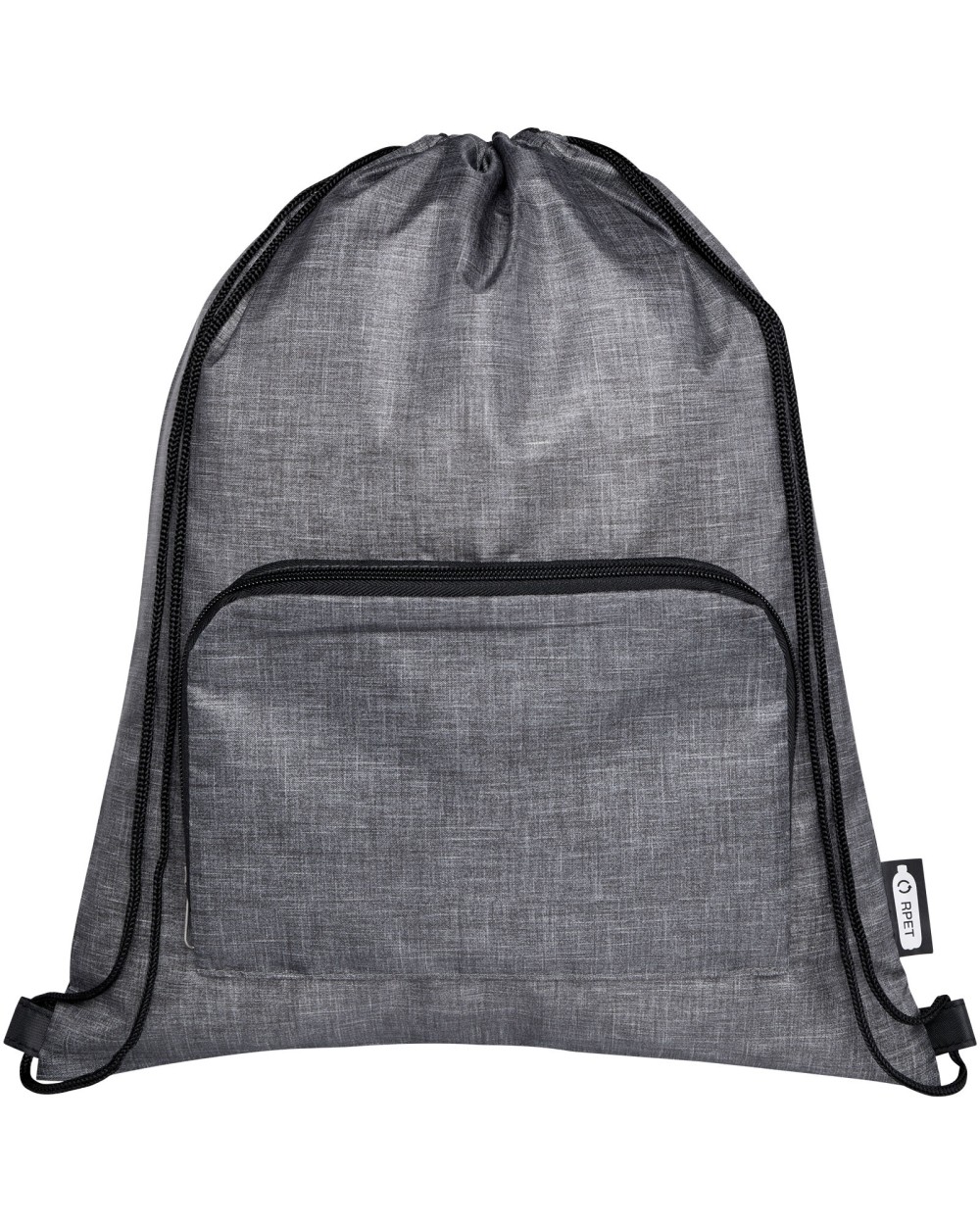 Sacs & Bagagerie personnalisable 4DO Sac pliable 7 L recyclé avec cordon de serrage Ash