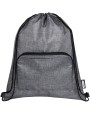 4DO Ash recycelter faltbarer Turnbeutel 7L Taschen personalisierbar
