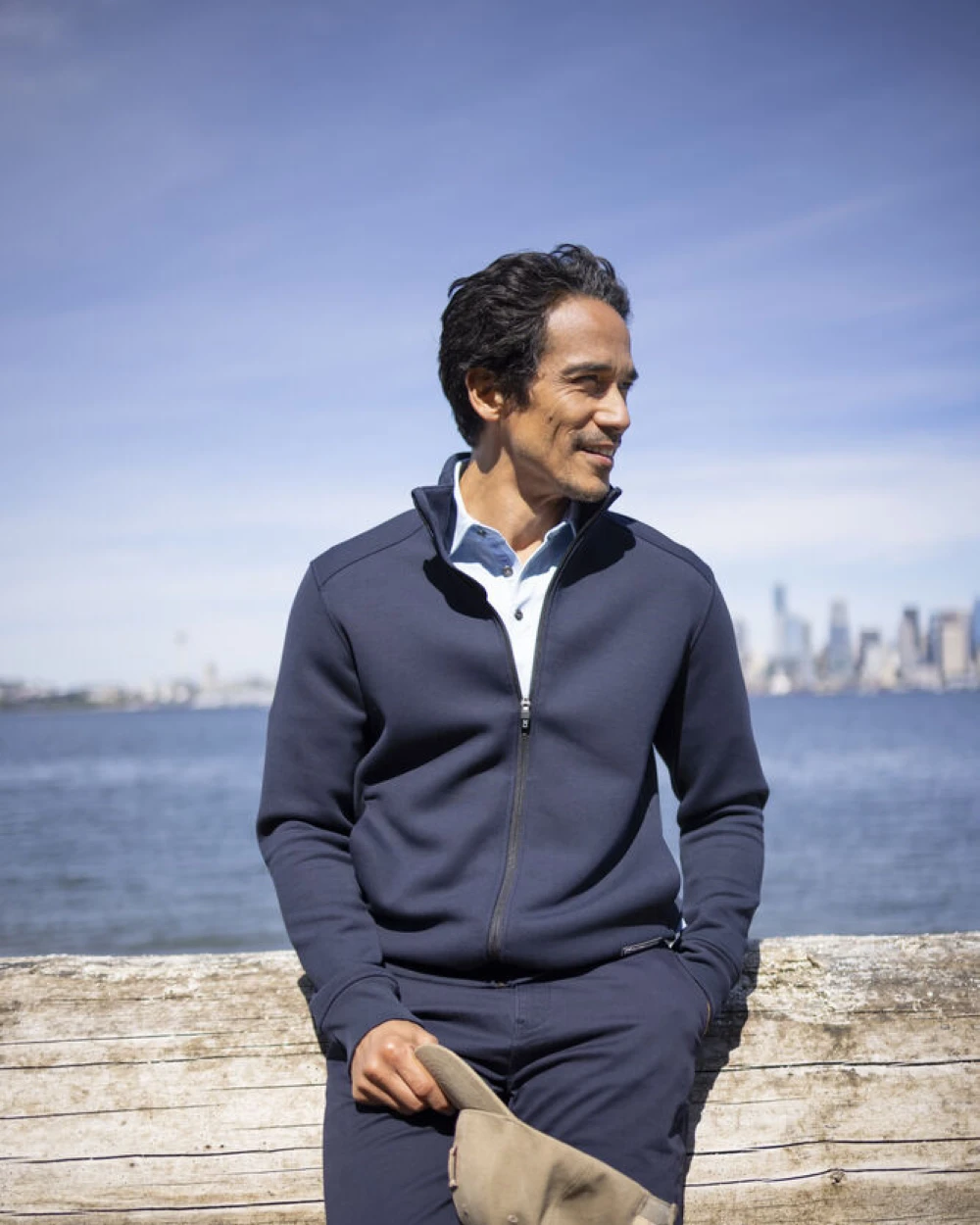 CUTTER & BUCK Pemberton Cardigan Full Zip Men Sweatshirts personalisierbar