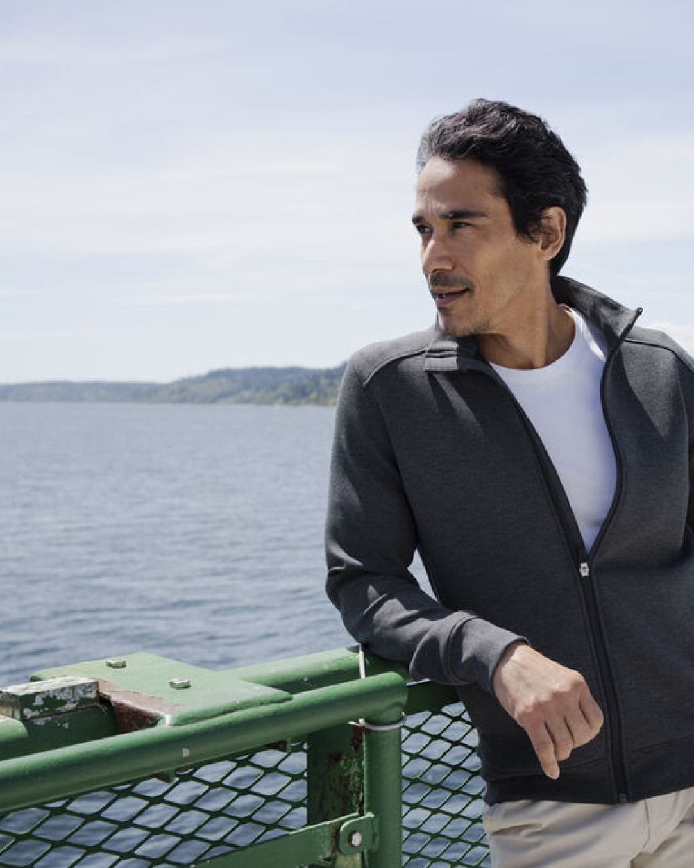 Sweat-shirts personnalisable CUTTER & BUCK Pemberton Cardigan Full Zip Men