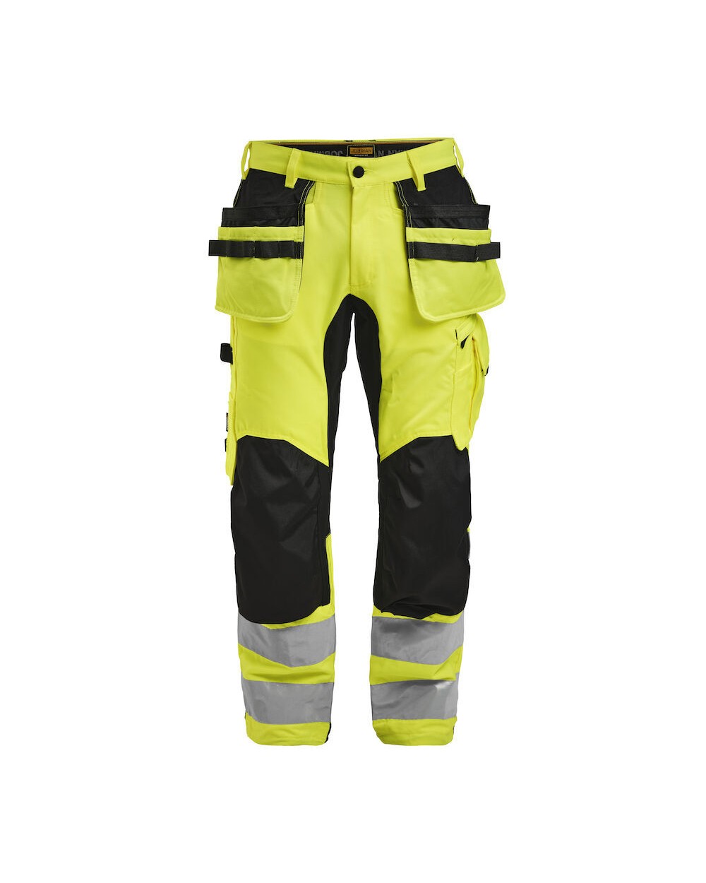 JOBMAN 2240 Bundhose Stretch Hi-Vis mit Hängetaschen Hosen personalisierbar