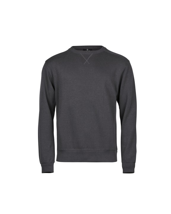 TEE JAYS RIBBED INTERLOCK CREW NECK Sweatshirts personalisierbar
