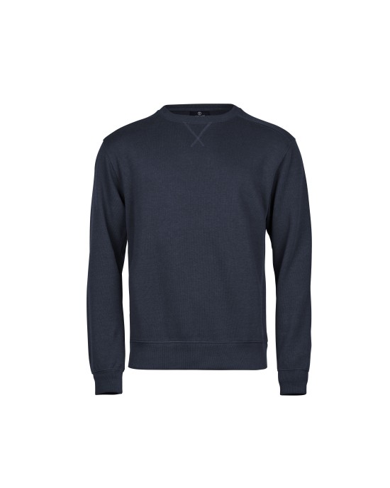 Sweat-shirts personnalisable Tee Jays RIBBED INTERLOCK CREW NECK