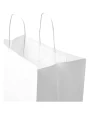 Tassen & Zakken 4DO Kraft papieren tas 80–90 g/m² met gedraaide handvatten – 32 x 17 x 39 cm voor bedrukking &amp; borduring