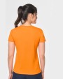 T-shirts WK. DESIGNED TO WORK Dames-T-shirt met antibacteriële behandeling voor bedrukking &amp; borduring