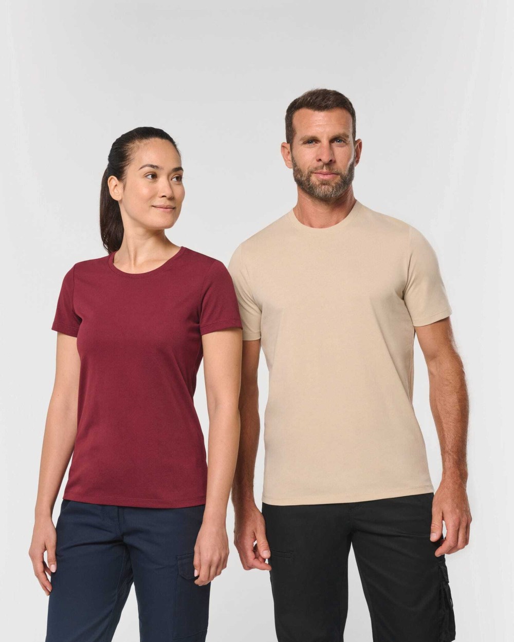 T-shirts WK. DESIGNED TO WORK Dames-T-shirt met antibacteriële behandeling voor bedrukking &amp; borduring