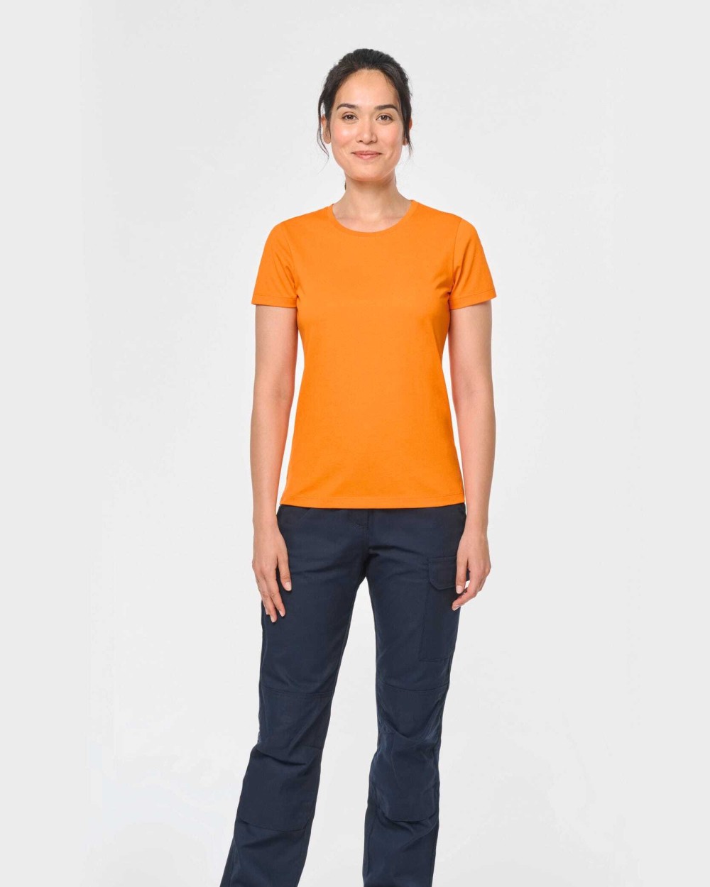 T-shirts WK. DESIGNED TO WORK Dames-T-shirt met antibacteriële behandeling voor bedrukking &amp; borduring