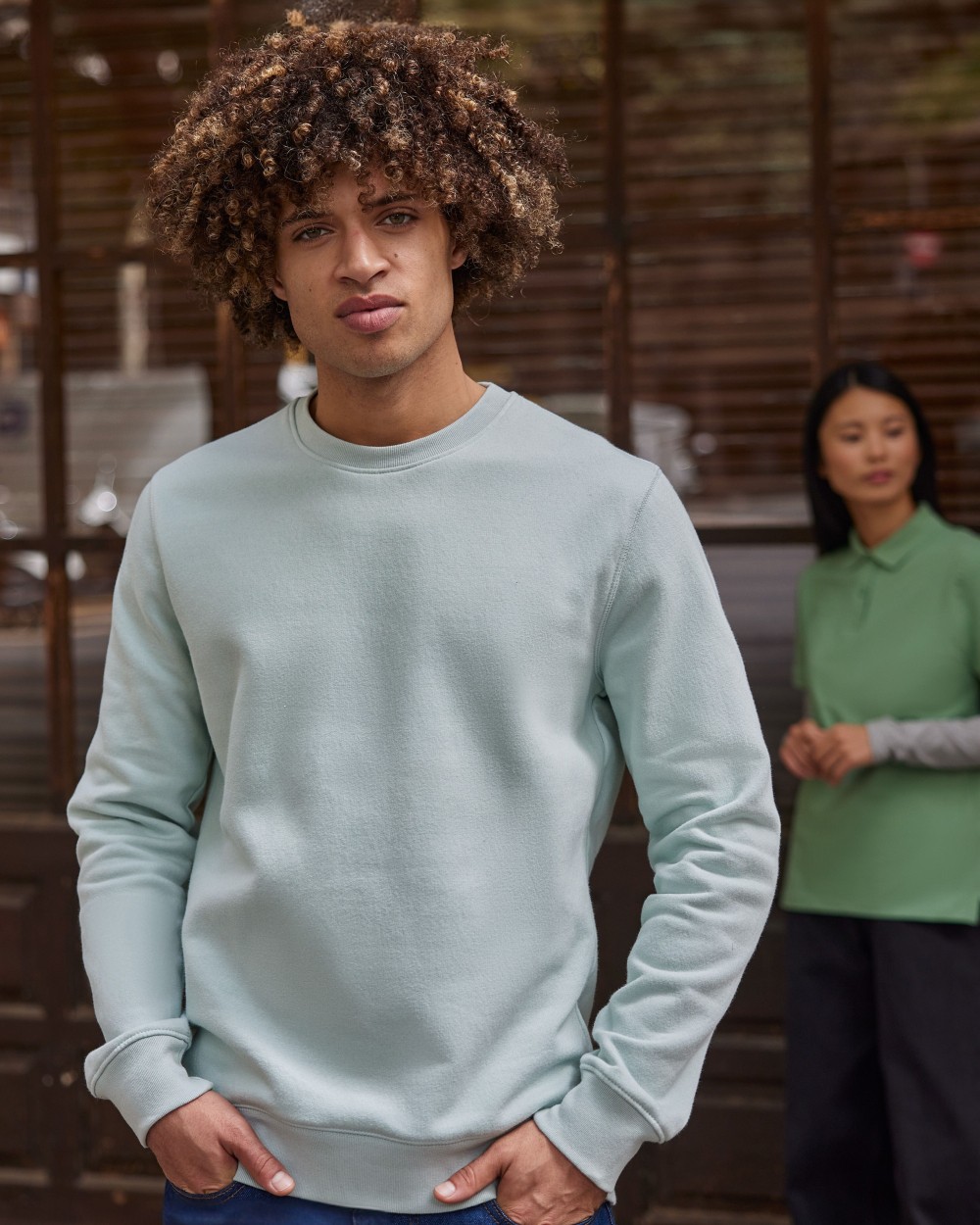 Sweat-shirts personnalisable B&C B&C KING CREW NECK