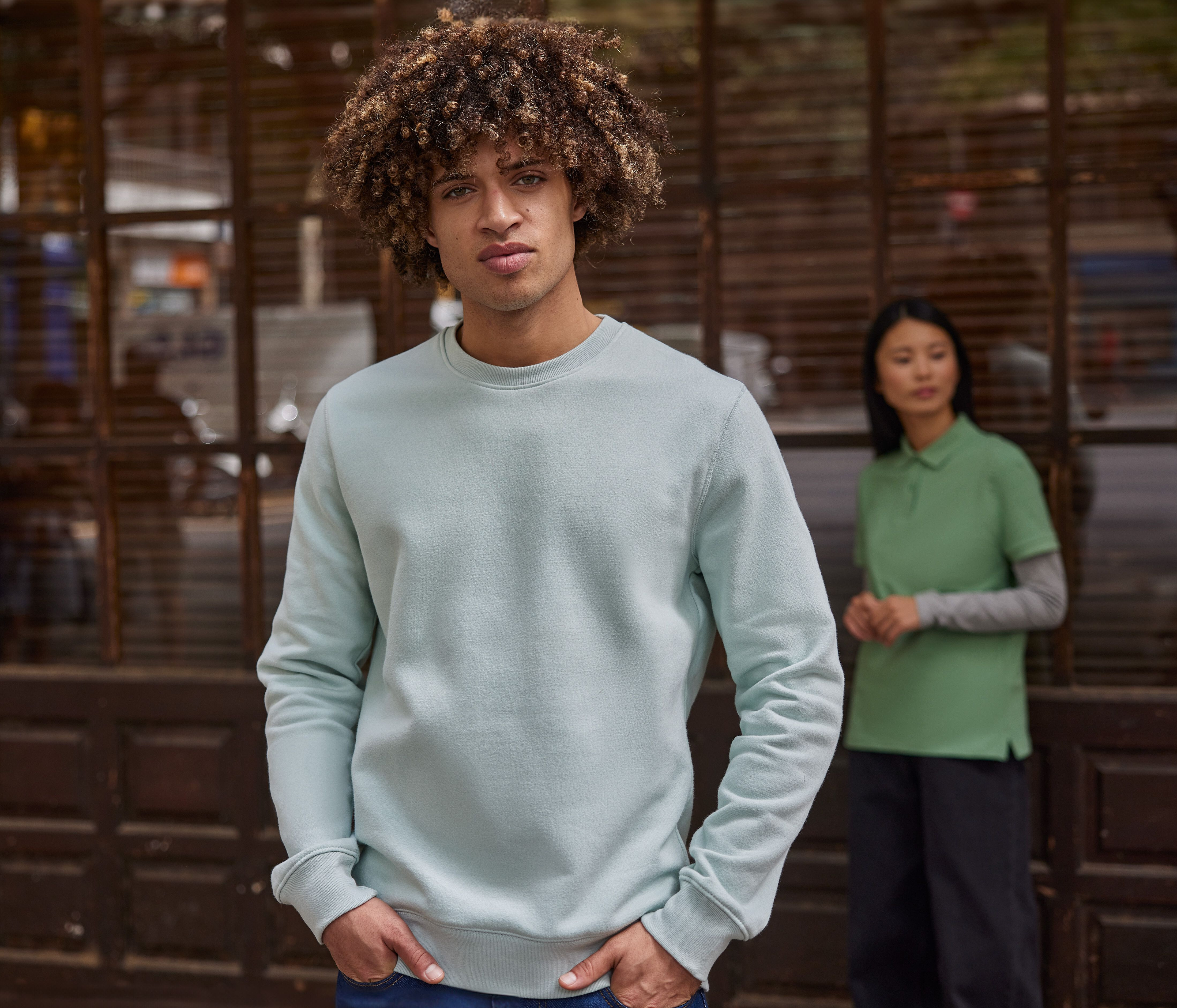 Sweat-shirts personnalisable B&C B&C KING CREW NECK