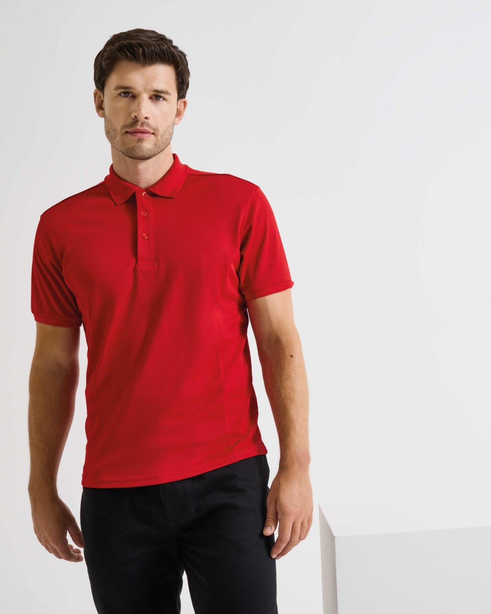 Polo's PREMIER Coolchecker® plus piqué polo voor bedrukking &amp; borduring