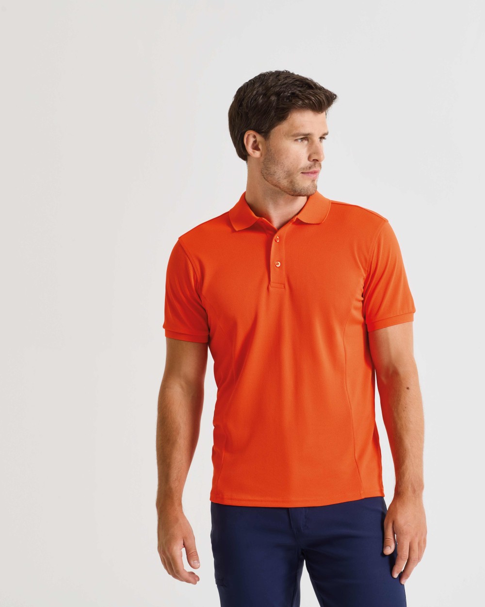Polos personnalisable PREMIER Polo piqué Homme Coolchecker Plus