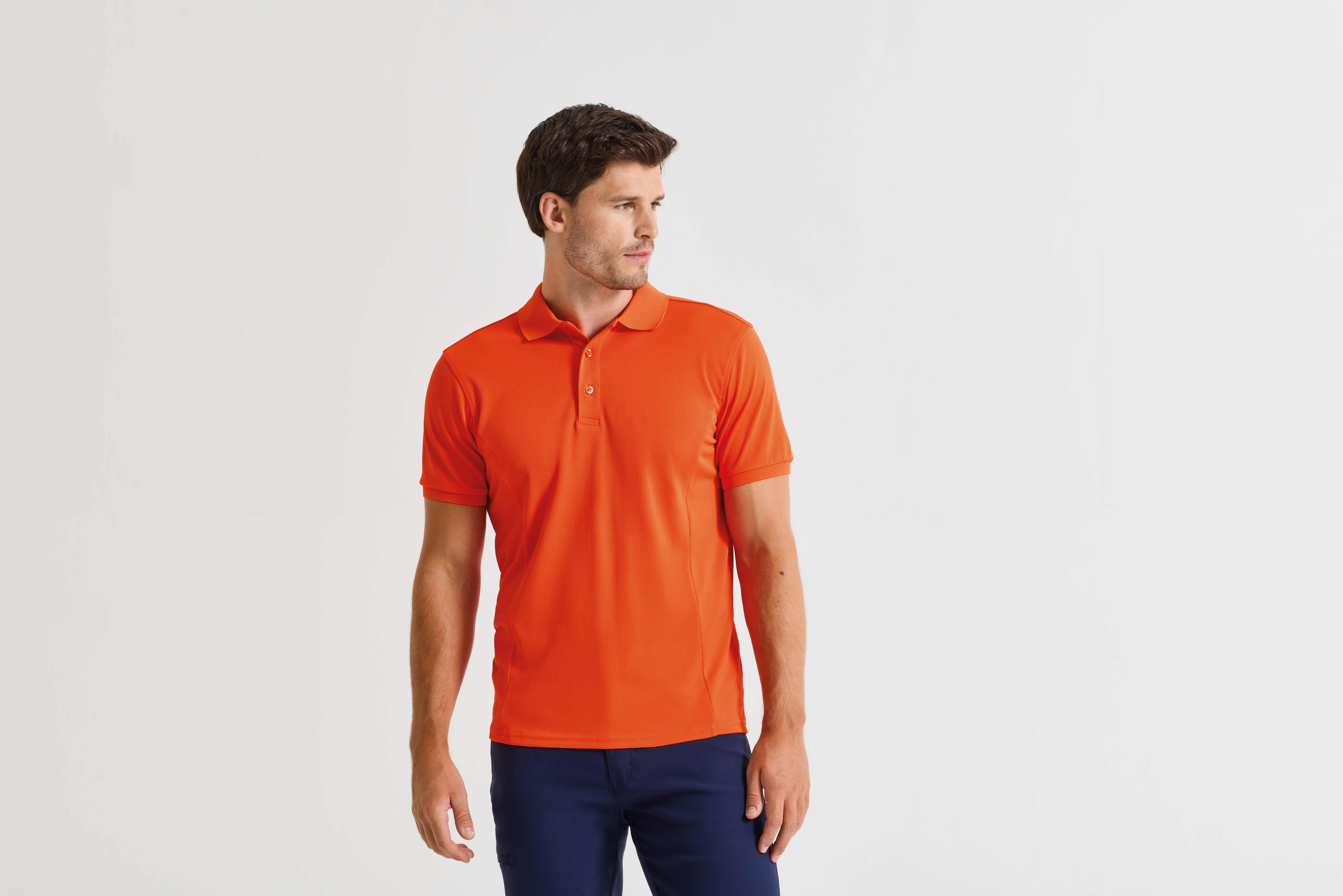 Polos personnalisable PREMIER Polo piqué Homme Coolchecker Plus