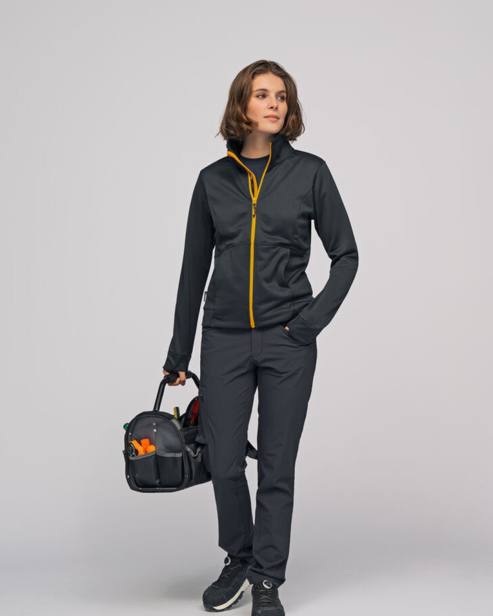 Pantalons personnalisable JOBMAN 2319 Pantalon de service stretch pour femmes