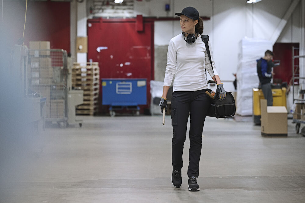 Pantalons personnalisable JOBMAN 2319 Pantalon de service stretch pour femmes