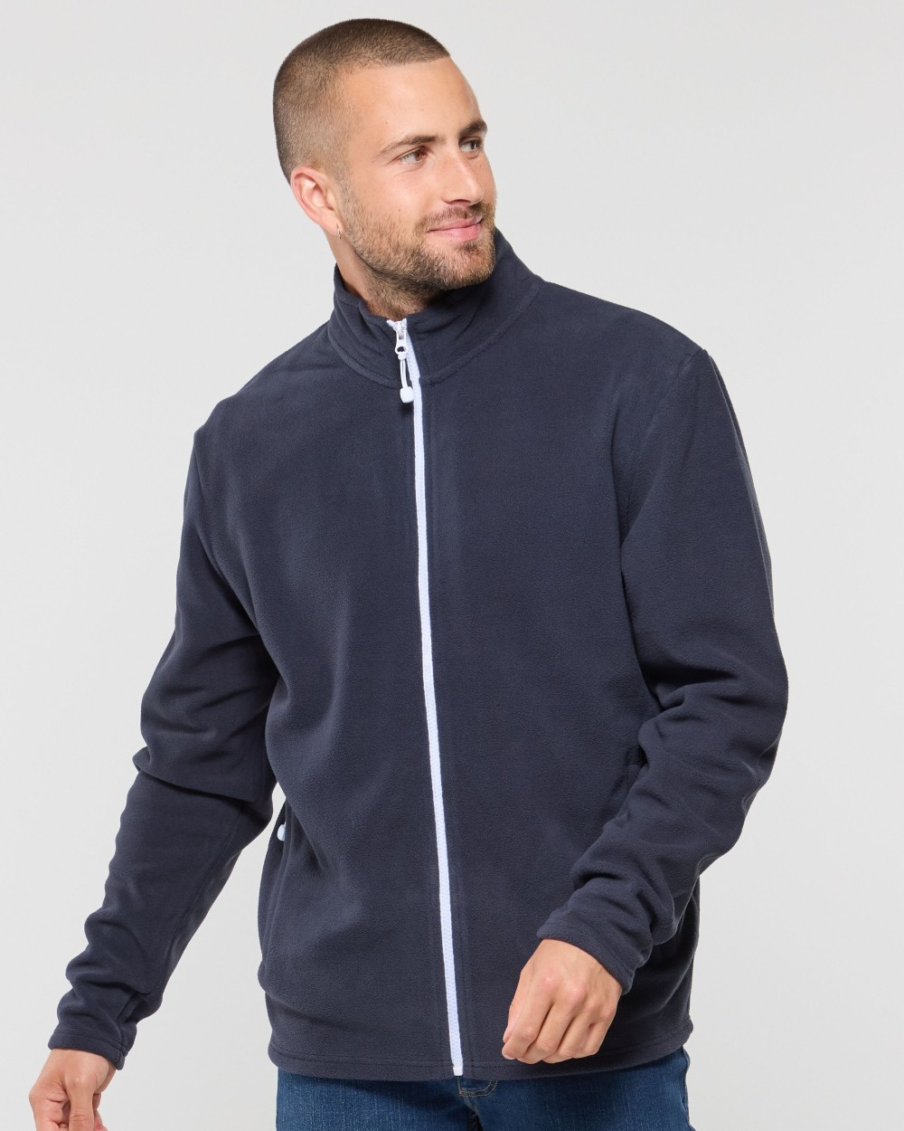 Polar Fleeces BLACK & MATCH GRIZZLY MEN voor bedrukking &amp; borduring