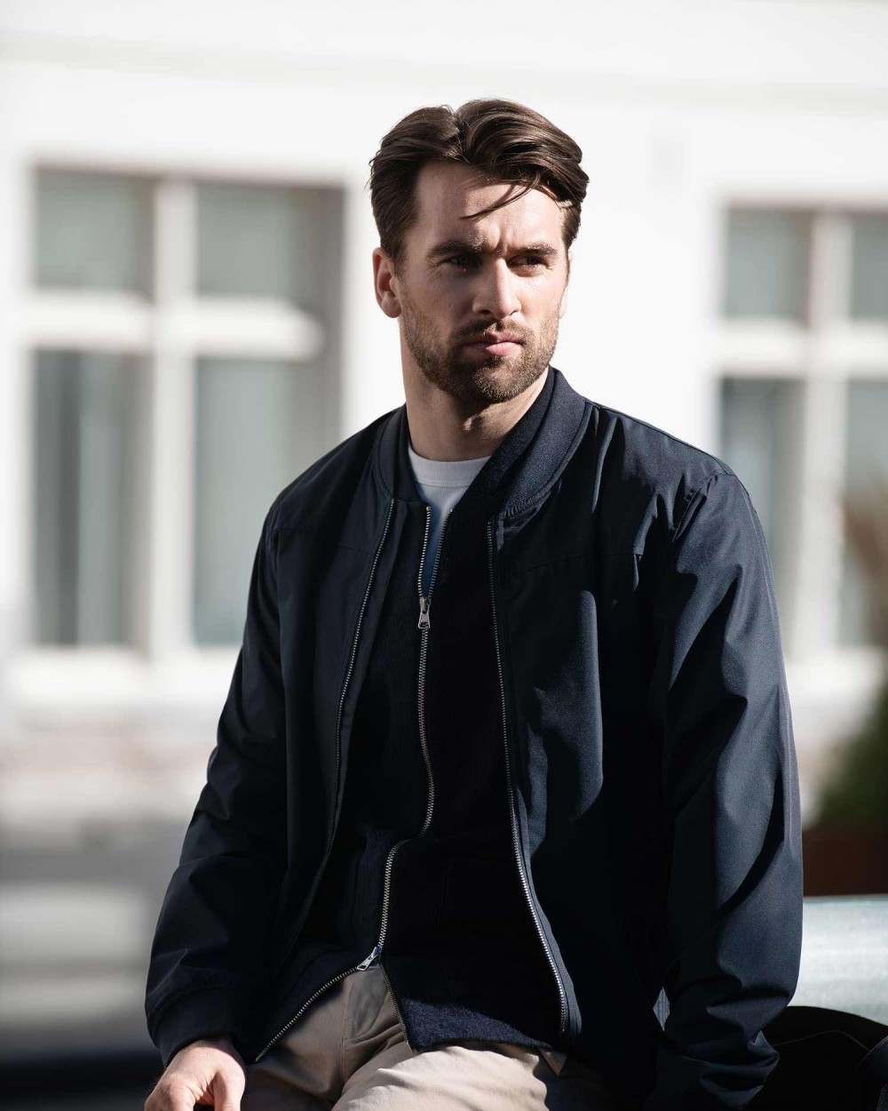 NIMBUS Bleecker authentic bomber jacket Jacken personalisierbar